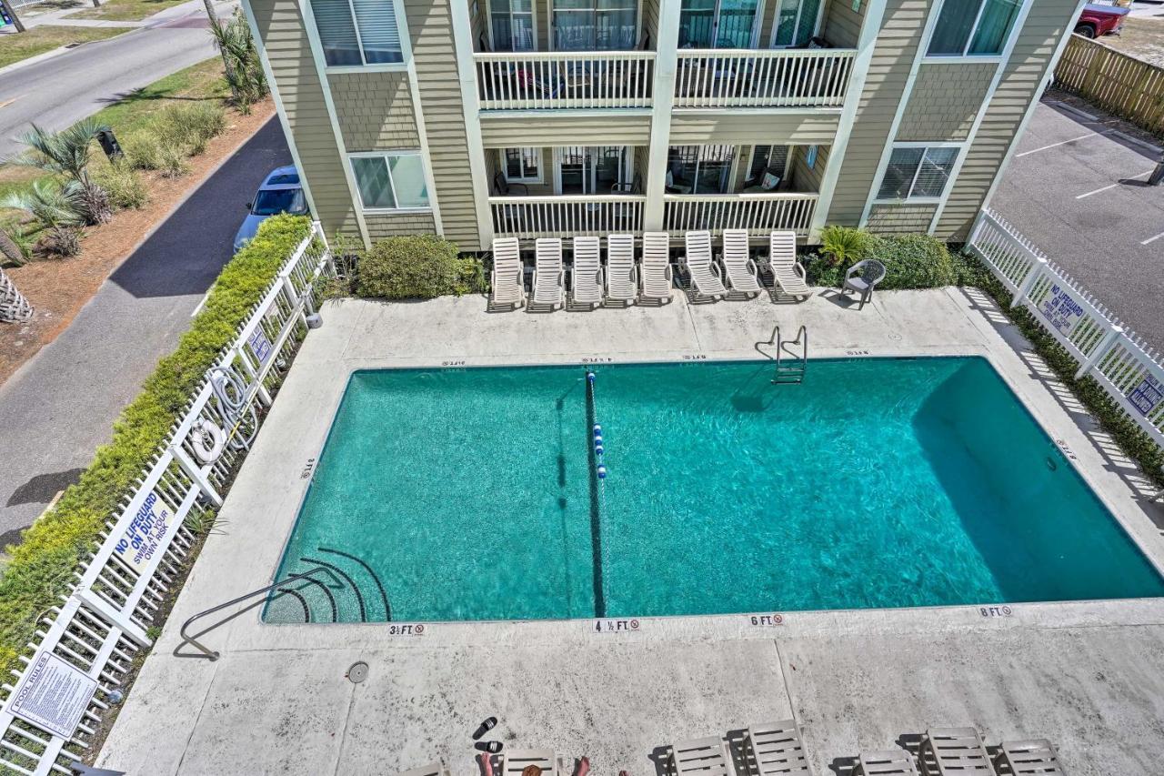 Isle Of Palms Condo With Pool Access Walk To Beach! Exterior photo